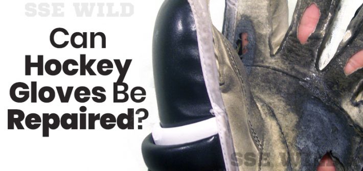 Can Hockey Gloves Be Repaired?